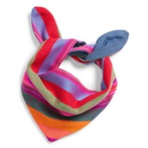 Salvage Maria Pink Multi-Stripe Dog Bandana
